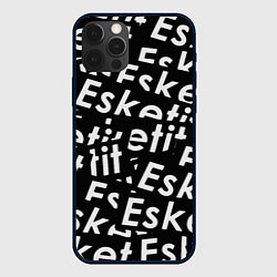 Чехол для iPhone 12 Pro Esskeetit rap, цвет: 3D-черный