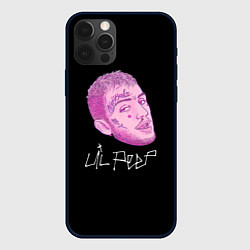 Чехол для iPhone 12 Pro Lil Peep rip 21, цвет: 3D-черный