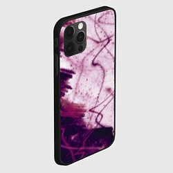 Чехол для iPhone 12 Pro Абстракция - purple madness, цвет: 3D-черный — фото 2