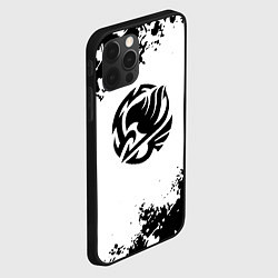 Чехол для iPhone 12 Pro Fairy Tail краски черные, цвет: 3D-черный — фото 2