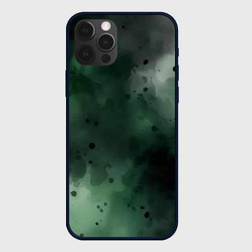 Чехол iPhone 12 Pro Акварелика / 3D-Черный – фото 1