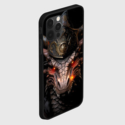 Чехол для iPhone 12 Pro Волшебный хозяин зимы, цвет: 3D-черный — фото 2