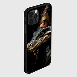 Чехол для iPhone 12 Pro Хранитель нового года, цвет: 3D-черный — фото 2