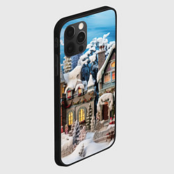 Чехол для iPhone 12 Pro Северное сияние торжества, цвет: 3D-черный — фото 2