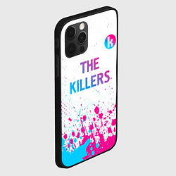 Чехол для iPhone 12 Pro The Killers neon gradient style посередине, цвет: 3D-черный — фото 2