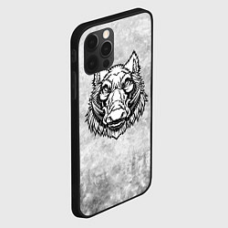 Чехол для iPhone 12 Pro Texture - дикий кабан, цвет: 3D-черный — фото 2