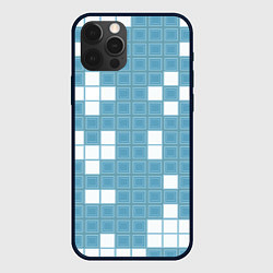Чехол для iPhone 12 Pro Brick game - зимние танчики, цвет: 3D-черный
