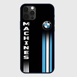Чехол для iPhone 12 Pro BMW Premium, цвет: 3D-черный