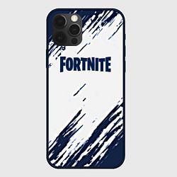 Чехол для iPhone 12 Pro Fortnite краски, цвет: 3D-черный