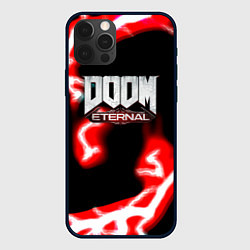 Чехол для iPhone 12 Pro Doom eternal storm, цвет: 3D-черный