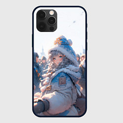 Чехол iPhone 12 Pro Аниме Снегурочка