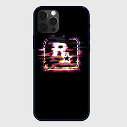 Чехол для iPhone 12 Pro Rockstar noise, цвет: 3D-черный