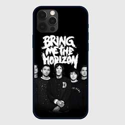 Чехол для iPhone 12 Pro Bring me the horizon - group, цвет: 3D-черный