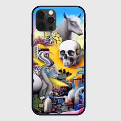 Чехол для iPhone 12 Pro Урбанистический сон - сюрреализм, цвет: 3D-черный