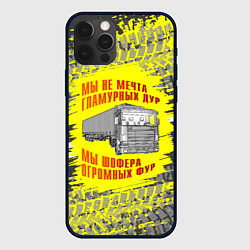 Чехол для iPhone 12 Pro Мы шофера, цвет: 3D-черный