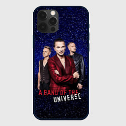 Чехол для iPhone 12 Pro Depeche Mode - A universe band, цвет: 3D-черный