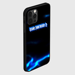 Чехол для iPhone 12 Pro Team Fortress storm electo, цвет: 3D-черный — фото 2