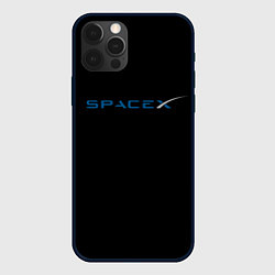 Чехол для iPhone 12 Pro NASA space usa, цвет: 3D-черный