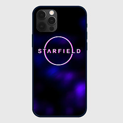 Чехол для iPhone 12 Pro Starfield тёмное небо из игры, цвет: 3D-черный