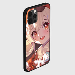 Чехол для iPhone 12 Pro Genshin Impact Klee cute happy, цвет: 3D-черный — фото 2