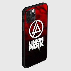 Чехол для iPhone 12 Pro Linkin park strom честер, цвет: 3D-черный — фото 2