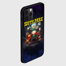 Чехол для iPhone 12 Pro Картмен и волшебная команда, цвет: 3D-черный — фото 2