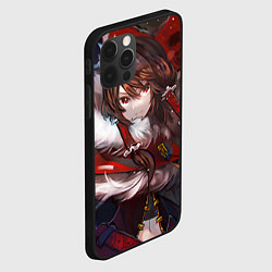 Чехол для iPhone 12 Pro Touhou Project Рейму Winter, цвет: 3D-черный — фото 2