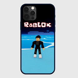 Чехол для iPhone 12 Pro Мальчик Роблокс, цвет: 3D-черный