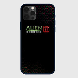 Чехол для iPhone 12 Pro Alien Shooter космос тема, цвет: 3D-черный