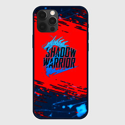 Чехол для iPhone 12 Pro Shadow Warrior actions game, цвет: 3D-черный
