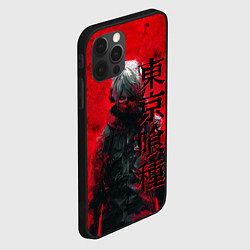 Чехол для iPhone 12 Pro Tokyo Ghoul - Kaneki Ken, цвет: 3D-черный — фото 2