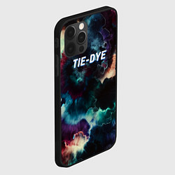 Чехол для iPhone 12 Pro Tie - dye, цвет: 3D-черный — фото 2