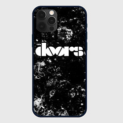 Чехол для iPhone 12 Pro The Doors black ice, цвет: 3D-черный