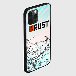 Чехол для iPhone 12 Pro Rust game текстура, цвет: 3D-черный — фото 2