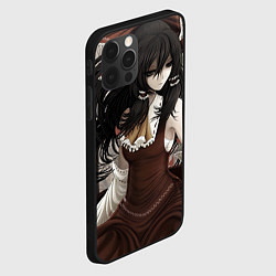 Чехол для iPhone 12 Pro Touhou Project Рейму sad, цвет: 3D-черный — фото 2