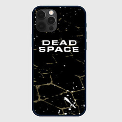 Чехол для iPhone 12 Pro Dead space текстура, цвет: 3D-черный