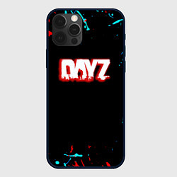 Чехол для iPhone 12 Pro DayZ краски, цвет: 3D-черный