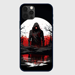Чехол для iPhone 12 Pro Stalker 2 ghost, цвет: 3D-черный