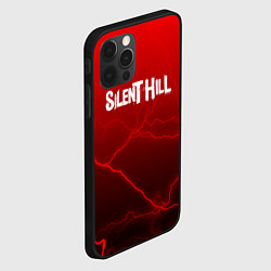 Чехол для iPhone 12 Pro Silent Hill storm abstraction, цвет: 3D-черный — фото 2
