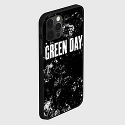 Чехол для iPhone 12 Pro Green Day black ice, цвет: 3D-черный — фото 2