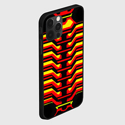 Чехол для iPhone 12 Pro Броня сектора, цвет: 3D-черный — фото 2