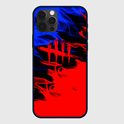 Чехол для iPhone 12 Pro Dead by daylight битва огней, цвет: 3D-черный
