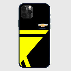 Чехол iPhone 12 Pro Chevrolet yellow star