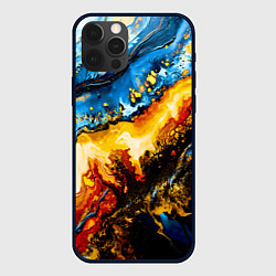 Чехол для iPhone 12 Pro Кислотные метаморфозы, цвет: 3D-черный