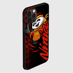 Чехол для iPhone 12 Pro Панда синоби, цвет: 3D-черный — фото 2