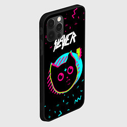 Чехол для iPhone 12 Pro Slayer - rock star cat, цвет: 3D-черный — фото 2