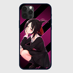 Чехол для iPhone 12 Pro Кагуя из Kaguya sama wa Kokurasetai, цвет: 3D-черный