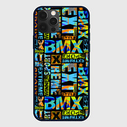 Чехол для iPhone 12 Pro Extreme sport BMX, цвет: 3D-черный