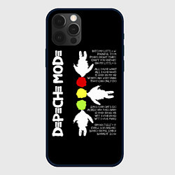 Чехол для iPhone 12 Pro Depeche Mode angels, цвет: 3D-черный