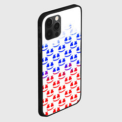 Чехол для iPhone 12 Pro Marshmello russia color, цвет: 3D-черный — фото 2